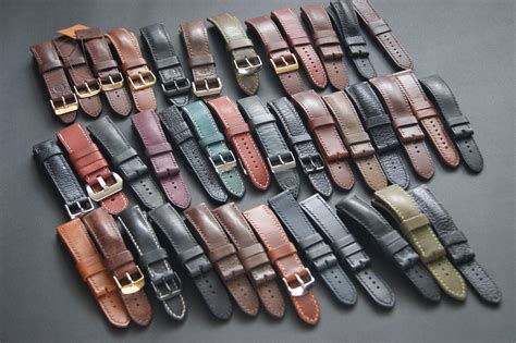 high quality leather watch straps